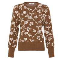 Load image into Gallery viewer, B Young Flower Sweater. 20819187
