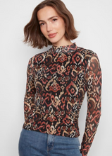 Load image into Gallery viewer, Charlie B L/S Mock Neck Top
