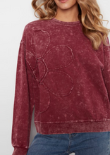 Load image into Gallery viewer, Charlie B V Neck Sweater. C1417R/377C.   320 Merlot
