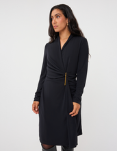 Load image into Gallery viewer, Esqualo Dress W/Waist Detail F2605525

