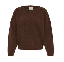 Load image into Gallery viewer, Ichi  Dasila LS Sweater 20126161. ( Brown)

