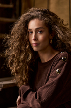 Load image into Gallery viewer, Tramontana Drop Shoulder Sweater C4921601. (Brown)
