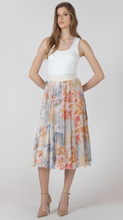 Load image into Gallery viewer, Black Tape Pleated Skirt. 2722728T
