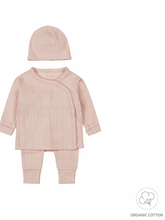 Load image into Gallery viewer, Dirkje Girls Babysuit + Hat,( Organic Cotton)  WN1206
