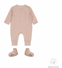 Load image into Gallery viewer, Dirkje 1 Piece Infant Girl Babysuit  + Booties(Organic Cotton) WN1208
