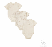 Load image into Gallery viewer, Dirkje 3 Pack Infant Bodysuit (Organic Cotton) WN1242
