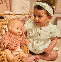 Load image into Gallery viewer, Dirkje Infant Girls Dress  + Headband. N58403-35
