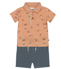 Load image into Gallery viewer, Dirkje Boys Shirt/Shorts Set. N58595-35
