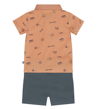 Load image into Gallery viewer, Dirkje Boys Shirt/Shorts Set. N58595-35
