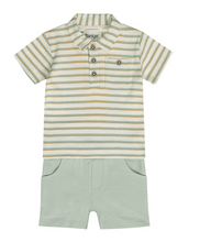 Load image into Gallery viewer, Dirkje Boys Shirt, Shorts Set N58635-35
