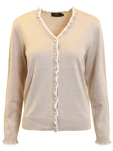 Load image into Gallery viewer, Brandtex Cardigan 220020. Sand
