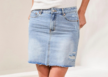 Load image into Gallery viewer, Tribal Brooke Denim Skirt. 57630 1112 1568
