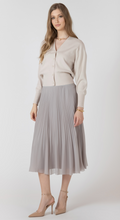 Load image into Gallery viewer, Black Tape Clean Button Front Cardigan. 2727252
