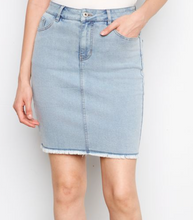 Load image into Gallery viewer, Charlie B Stretch Denim Skort. C7042TT/431A
