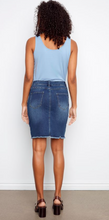 Load image into Gallery viewer, Charlie B Stretch Denim Skort. C7042TT/431A
