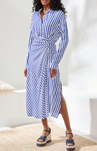 Load image into Gallery viewer, Tribal L/S Waist Wrap Dress 9490/4572
