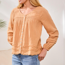 Load image into Gallery viewer, Tribal Tiered A Line Blouse 6165045552523
