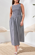 Load image into Gallery viewer, Tribal Sleeveless Dress W/ Smocked Bodice 3042O-8455
