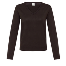 Load image into Gallery viewer, Ichi Luls V Neck Sweater. 20125815
