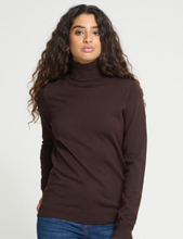 Load image into Gallery viewer, Ichi Luls Turtle Neck Sweater 20126198
