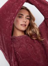 Load image into Gallery viewer, Charlie B V Neck Sweater. C1417R/377C.   320 Merlot
