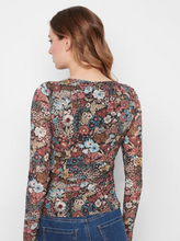 Load image into Gallery viewer, Charle B L/S Boat Neck Top  C1409RPK/385C   P367-Azalea
