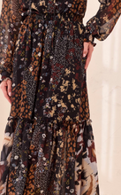 Load image into Gallery viewer, Tribal Print Dress W/ Smocking. 6365O-5848
