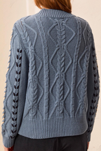 Load image into Gallery viewer, Tribal Mock Neck Sweater. 3129O-3954
