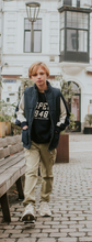 Load image into Gallery viewer, No Way Monday Boys Cargo Trousers (Sand). M60217-1
