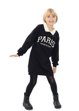 Load image into Gallery viewer, No Way Monday Girls Dress. M60004-1 (Black)
