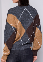 Load image into Gallery viewer, Tribal Lofty Argyle Sweater/Cardigan. 62630/5630
