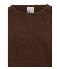 Load image into Gallery viewer, Ichi  Dasila LS Sweater 20126161. ( Brown)
