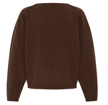 Load image into Gallery viewer, Ichi  Dasila LS Sweater 20126161. ( Brown)
