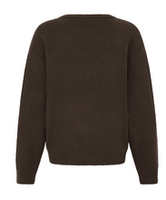 Load image into Gallery viewer, Ichi Freely Sweater. 20127304. ( Brown)
