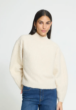 Load image into Gallery viewer, Ichi Curley LS Sweater.  20126350
