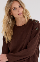 Load image into Gallery viewer, Tramontana Drop Shoulder Sweater C4921601. (Brown)
