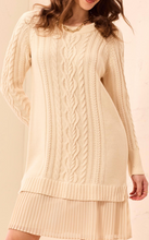 Load image into Gallery viewer, Tribal Sweater Dress W/ Chiffon. 32280/576
