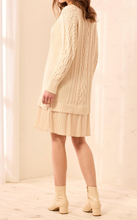 Load image into Gallery viewer, Tribal Sweater Dress W/ Chiffon. 32280/576
