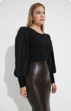 Load image into Gallery viewer, Joseph Ribkoff Pleather Skirt
