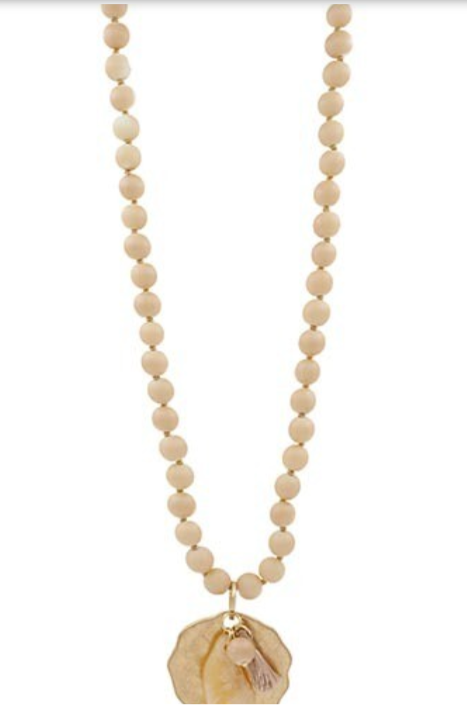 Long Beaded Necklace 205T